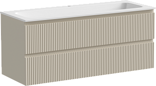 Тумба под раковину Sancos Snob R 120 подвесная Beige soft (капучино), SNR120CE