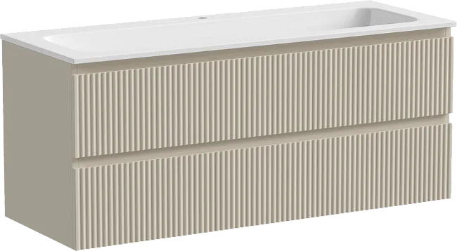Тумба под раковину Sancos Snob R 120 подвесная Beige soft (капучино), SNR120CE Sancos — Оригинал