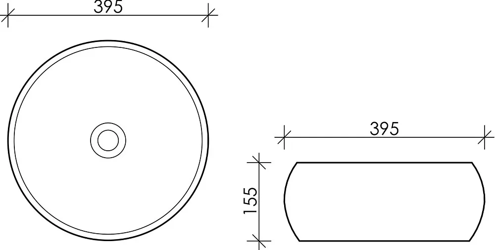 Раковина Ceramica Nova Element CN6001 Sancos — официальный сайт