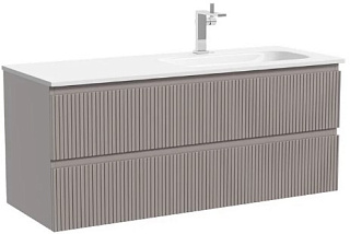 Тумба под раковину Sancos Snob R 120 подвесная Doha soft (пыльная роза), SNR120RSM