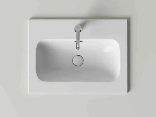 Мебельная раковина Ceramicanova Lucia CN6095, белая Sancos — Оригинал