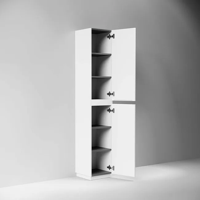 Шкаф-пенал для ванной напольный Sancos Folk Floor 350х350х1880 мм, Bianco (белый) Sancos — Оригинал