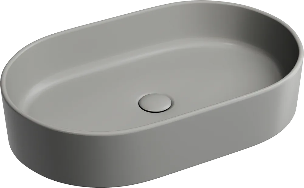 Раковина Ceramicanova Element CN6048MH антрацит матовая Sancos — официальный сайт