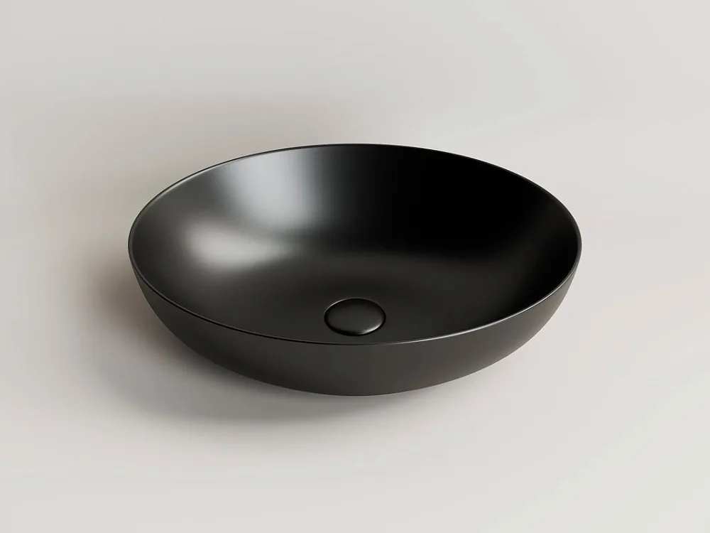 Раковина Ceramica Nova Element CN6017MB черный матовый Sancos — официальный сайт