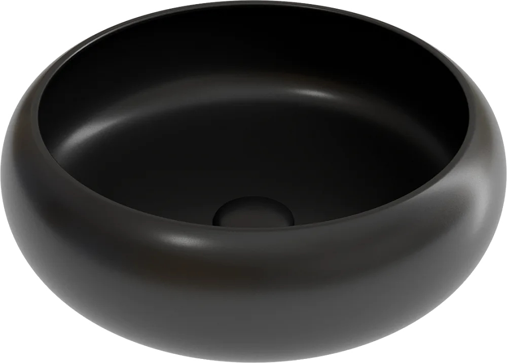 Раковина Ceramicanova Element CN6050MB черная матовая Sancos — официальный сайт
