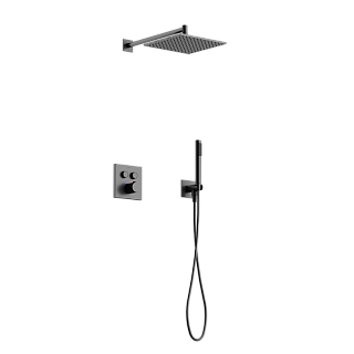 Душевой комплект Sancos Linn SC9022GG С ВНУТРЕННЕЙ ЧАСТЬЮ, вороненая сталь