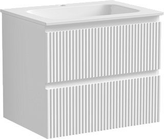 Тумба под раковину Sancos Snob R 60 подвесная Bianco (белый), SNR60W