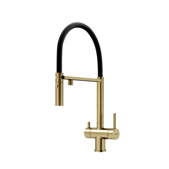 Смеситель для кухни Sancos Imola SC4010BGbh под фильтр, брашированное золото Sancos — Оригинал