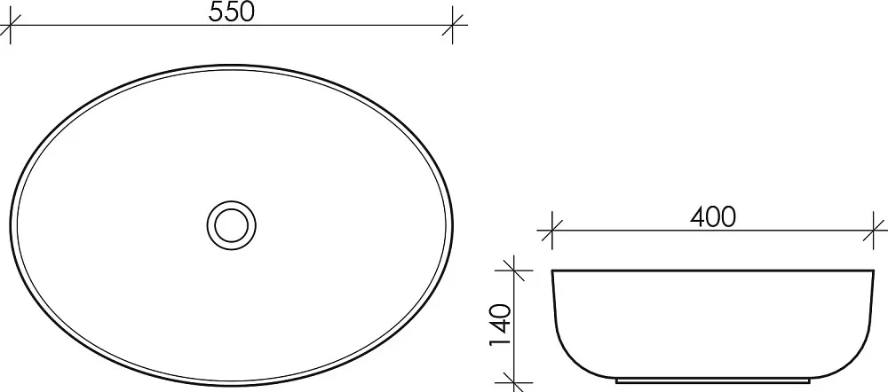 Раковина Ceramica Nova Element CN5002 Sancos — официальный сайт