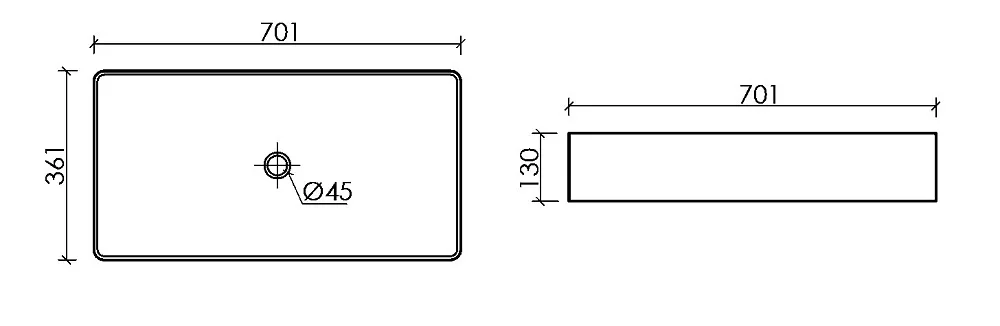 Раковина Ceramicanova Element CN6071 Sancos — официальный сайт
