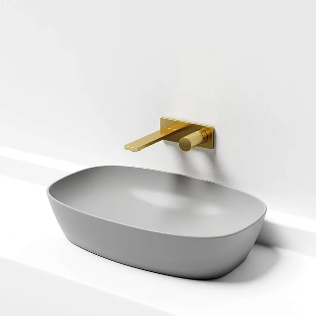 Смеситель для раковины Sancos Nexus, брашированное золото, PVD покрытие, SC9013BG Sancos — Оригинал
