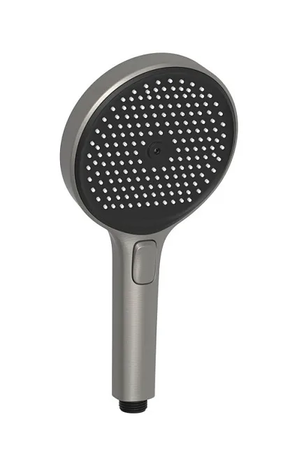 Душевая лейка Sancos Nok round SC6001GG вороненая сталь 3 режима Sancos — Оригинал