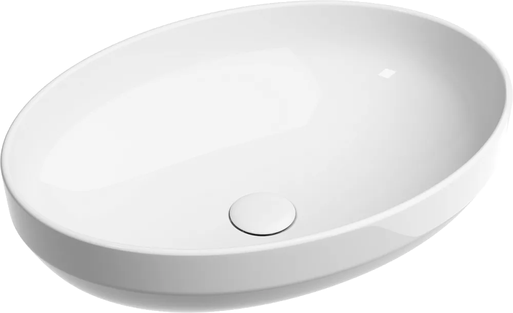 Раковина Ceramicanova Element CN6056 белая глянцевая Sancos — официальный сайт