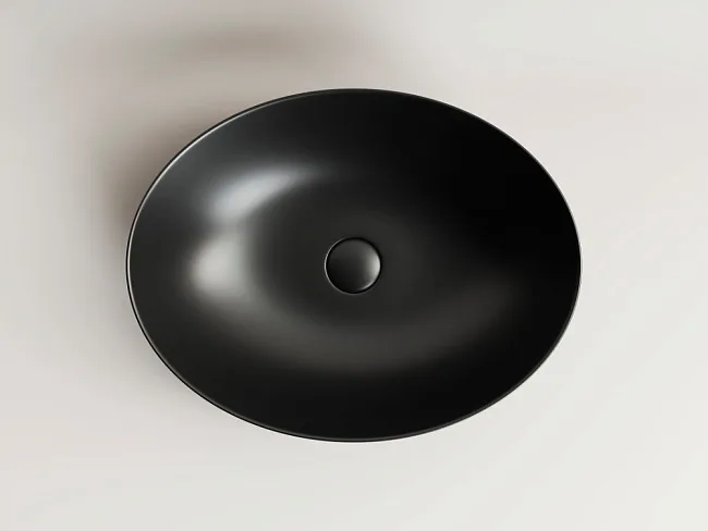 Раковина Ceramica Nova Element CN6017MB черный матовый Sancos — Оригинал