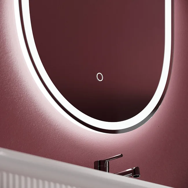 Зеркало Sancos Oval OV45F 45 см Sancos — Оригинал
