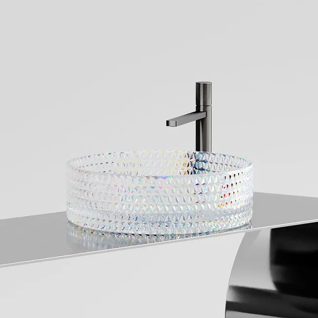 Раковина Ceramicanova Cristal CN6059 неон Sancos — Оригинал