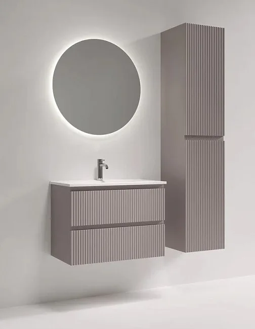 Тумба под раковину Sancos Snob R 70 подвесная Doha soft (пыльная роза), SNR70/39SM Sancos — Оригинал
