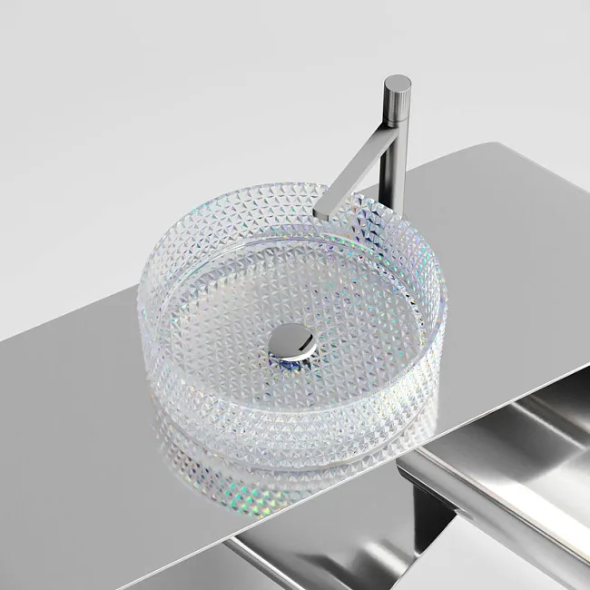 Раковина Ceramicanova Cristal CN6059 неон Sancos — Оригинал