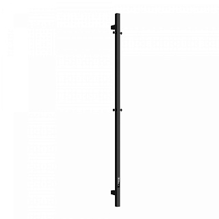 Полотенцесушитель электрический Sancos Linn 150x3 I-образный, черный матовый, SC13002MB