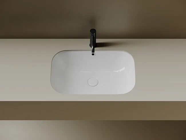 Встраиваемая раковина Ceramicanova Era CN15007 белый Sancos — Оригинал