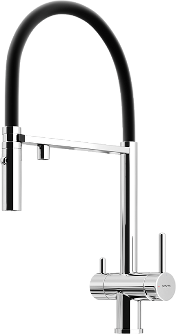 Смеситель для кухни Sancos Imola SC4010CH под фильтр, брашированное золото Sancos — Оригинал