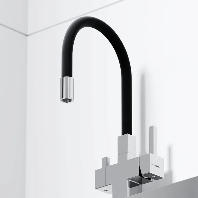 Смеситель для кухни Sancos Arno SC4005CH с гибким изливом, хром Sancos — Оригинал