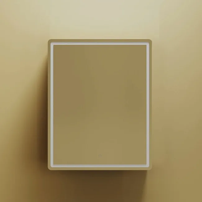 Зеркало-шкаф Sancos Mirror 60 с подсветкой, дуб чарльстон Sancos — Оригинал