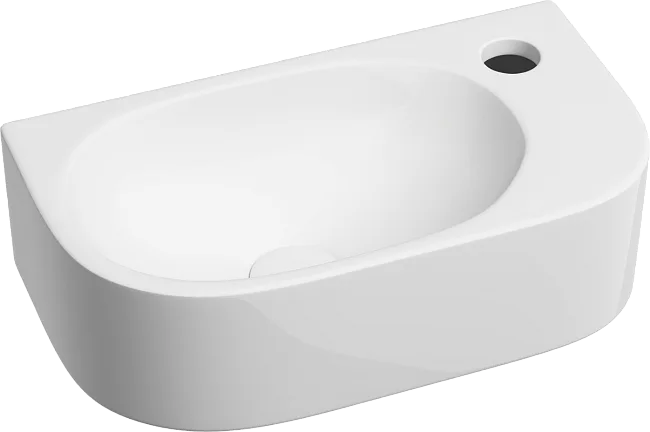 Рукомойник Ceramicanova Element CN6066L белый глянцевый Sancos — Оригинал