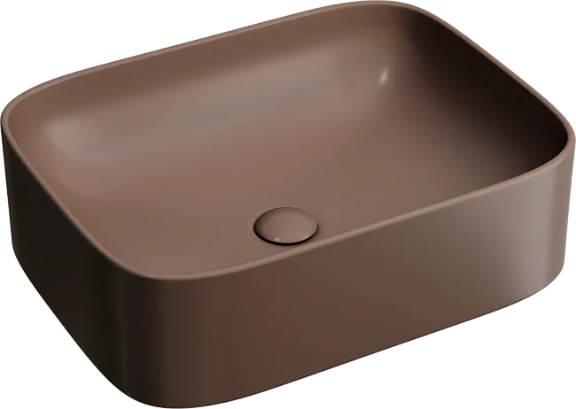 Раковина Ceramicanova Element CN6052MDB темно-коричневая матовая Sancos — Оригинал