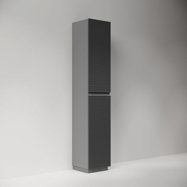 Шкаф-пенал для ванной напольный Sancos Folk Floor 350х350х1880 мм, Grey soft Sancos — Оригинал