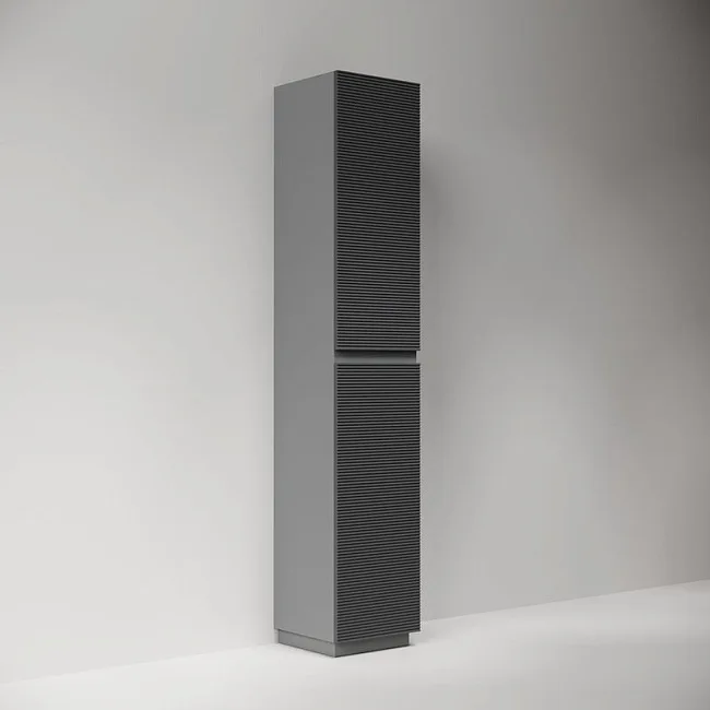 Шкаф-пенал для ванной напольный Sancos Folk Floor 350х350х1880 мм, Grey soft Sancos — Оригинал