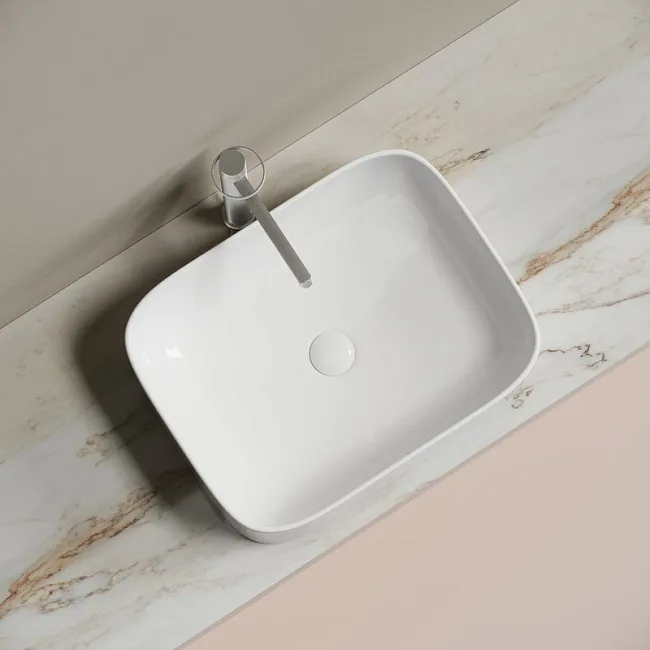 Раковина Ceramicanova Element CN6052 белая глянцевая Sancos — Оригинал