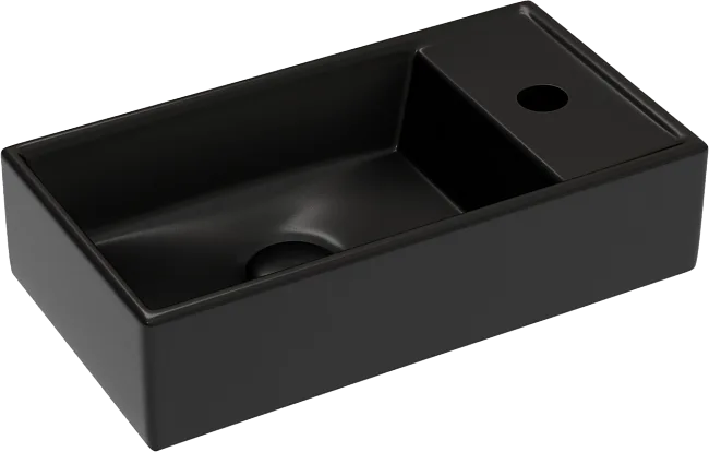 Рукомойник Ceramicanova Element CN6051LMB черный матовый Sancos — Оригинал