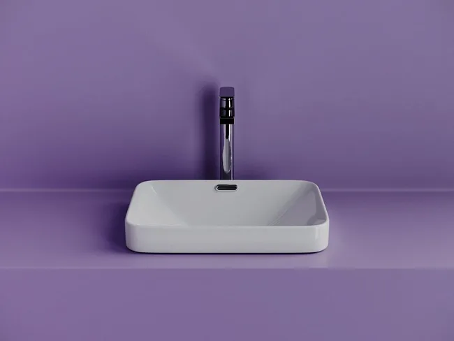 Встраиваемая раковина Ceramicanova Element CN6078 белый Sancos — Оригинал