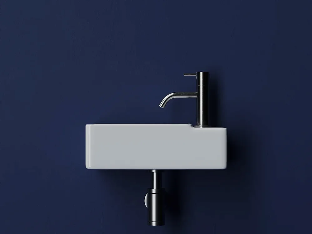Рукомойник Ceramicanova Element CN5045 R белый глянцевый Sancos — официальный сайт