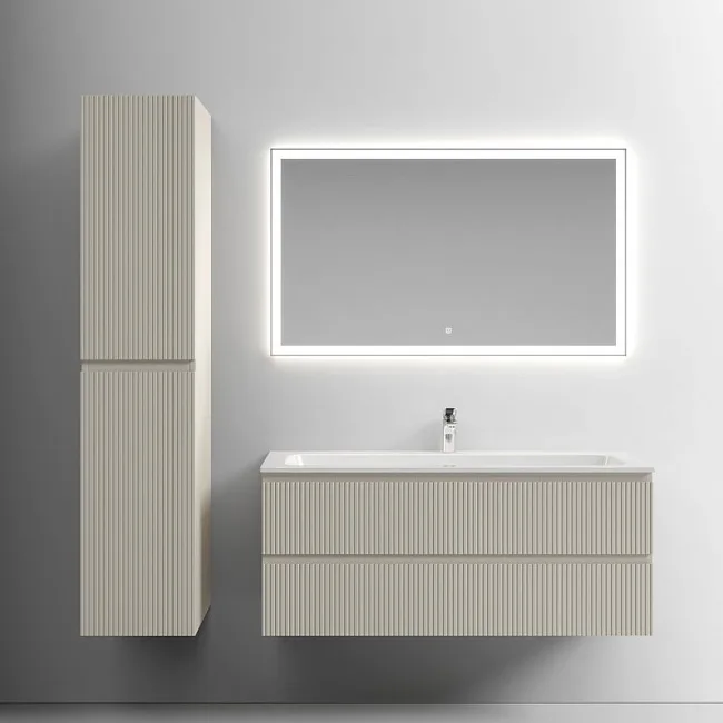Тумба под раковину Sancos Snob T 120 подвесная Beige soft (капучино), SNT120CE Sancos — Оригинал