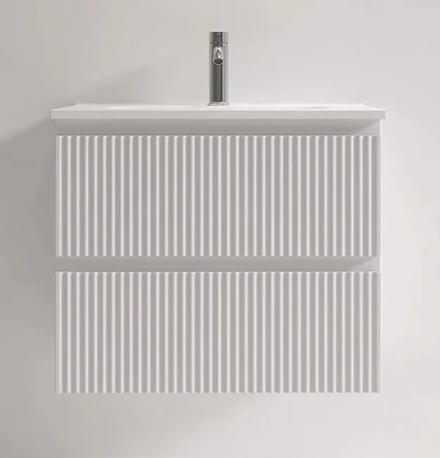 Тумба под раковину Sancos Snob R 60 подвесная Bianco (белый), SNR60/39W Sancos — Оригинал