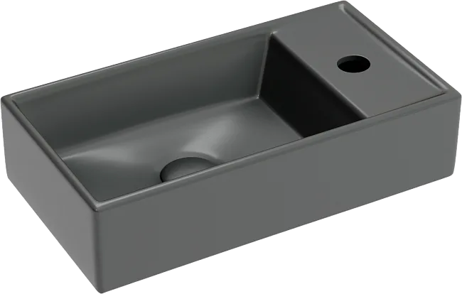 Рукомойник Ceramicanova Element CN6051LMDH темный антрацит матовый Sancos — Оригинал