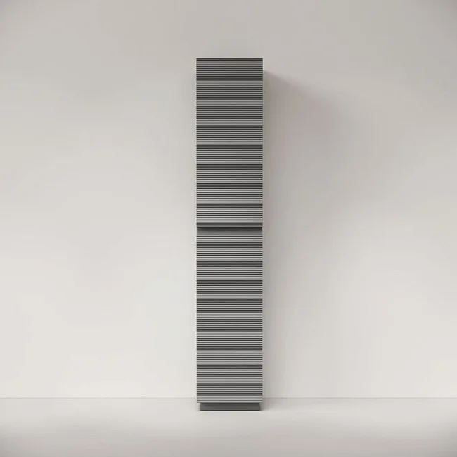 Шкаф-пенал для ванной напольный Sancos Folk Floor 350х350х1880 мм, Ergraut soft Sancos — Оригинал