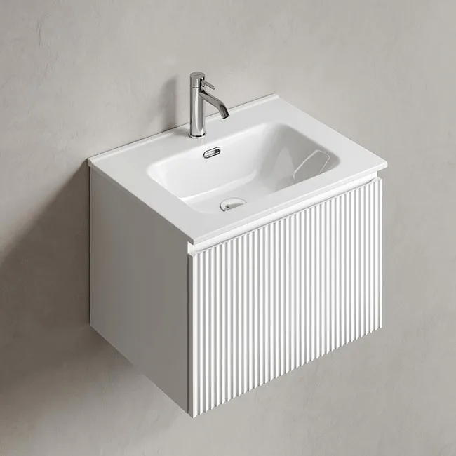 Тумба под раковину Sancos Snob R 1.0 60 подвесная Bianco (белый), SNR1.060W Sancos — Оригинал