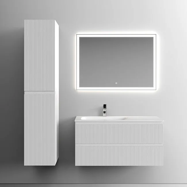 Тумба под раковину Sancos Snob T 100 подвесная Bianco (белый), SNT100LW Sancos — Оригинал