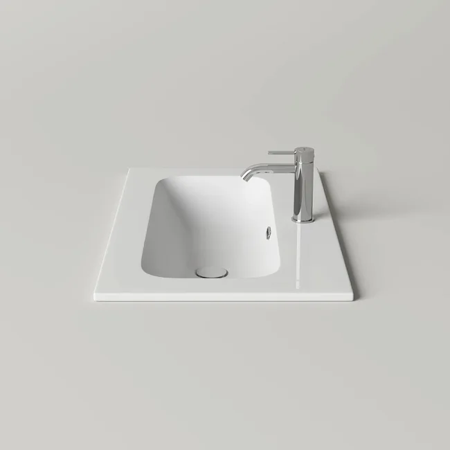 Мебельная раковина Ceramicanova Lucia CN6096 белый Sancos — Оригинал
