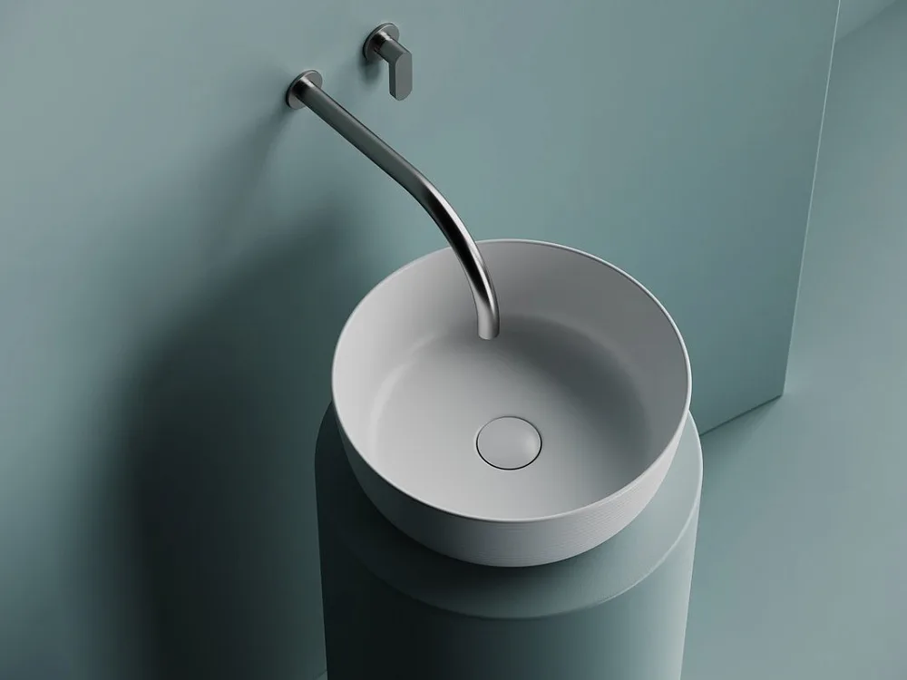 Раковина Ceramicanova Element CN6073MW белый матовый Sancos — официальный сайт