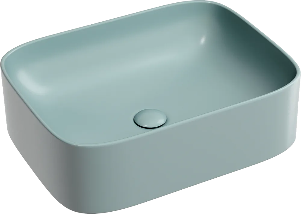 Раковина Ceramicanova Element CN6052MLG зеленая матовая Sancos — официальный сайт