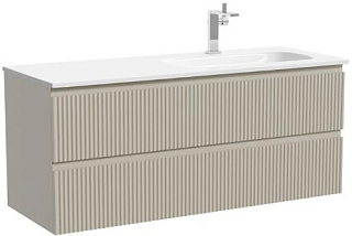 Тумба под раковину Sancos Snob R 120 подвесная Beige soft (капучино), SNR120RCE