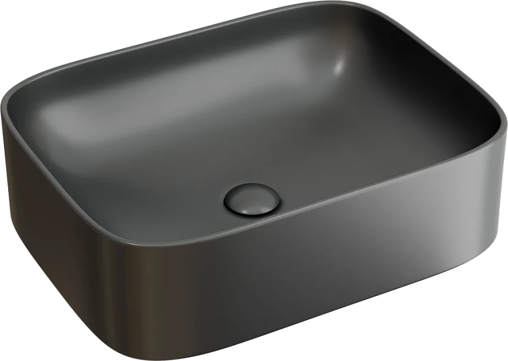 Раковина Ceramicanova Element CN6052MDH темный антрацит матовая Sancos — официальный сайт