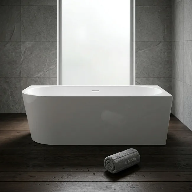 Акриловая ванна Sancos Edge 170x80 см, правая, FB23R Sancos — Оригинал