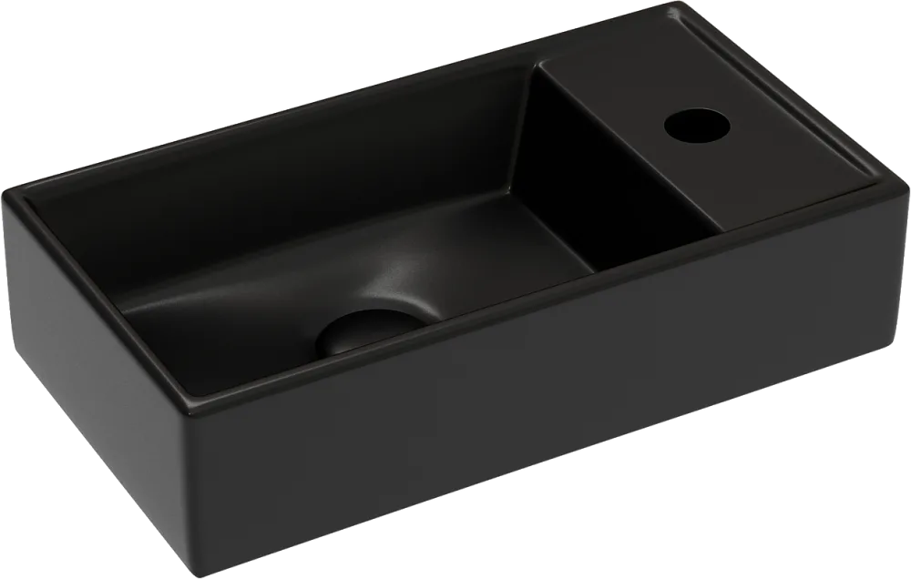 Рукомойник Ceramicanova Element CN6051LMB черный матовый Sancos — официальный сайт