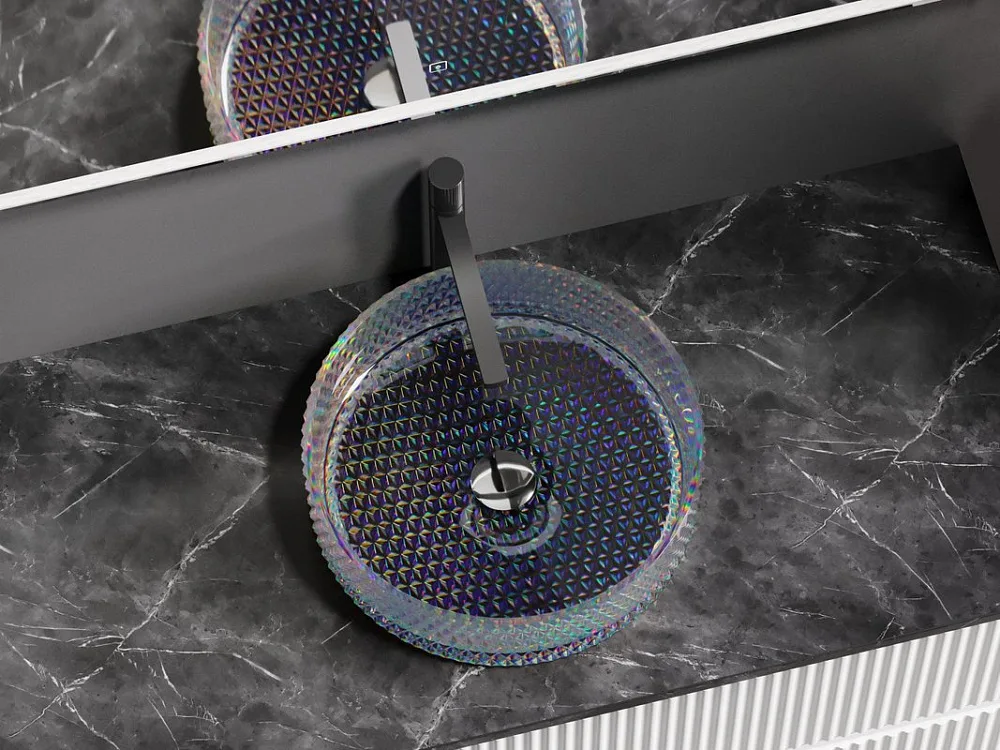 Раковина Ceramicanova Cristal CN6059 неон Sancos — официальный сайт