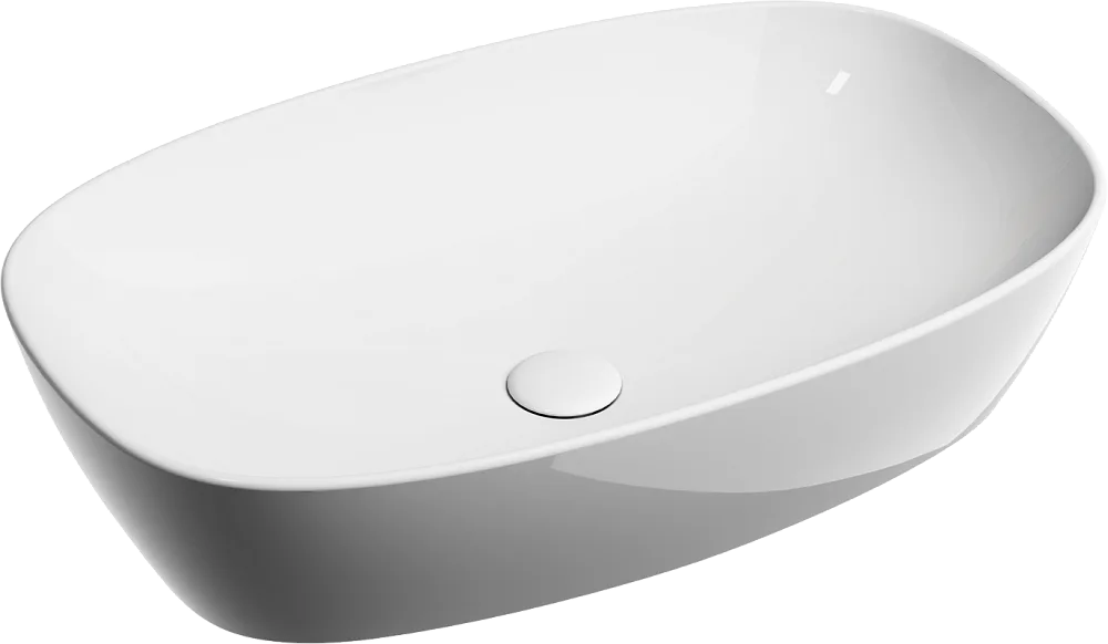 Раковина Ceramicanova Element CN6049 белая глянцевая Sancos — официальный сайт